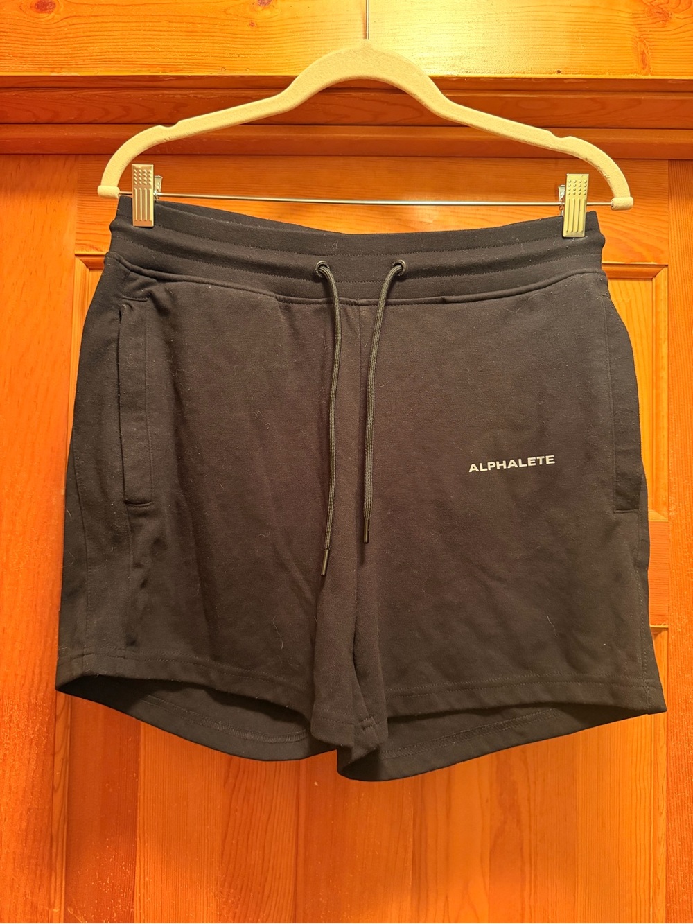 Alphalete Black Casual Drawstring Shorts